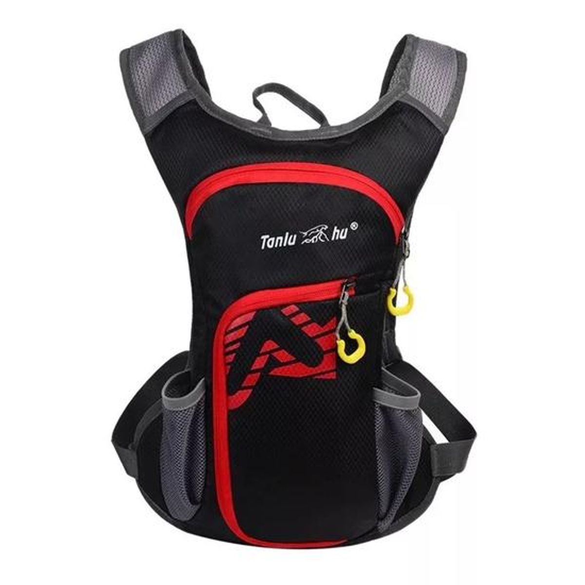 GENERICO - Mochila outdoor trekking + bolsa de agua color negro
