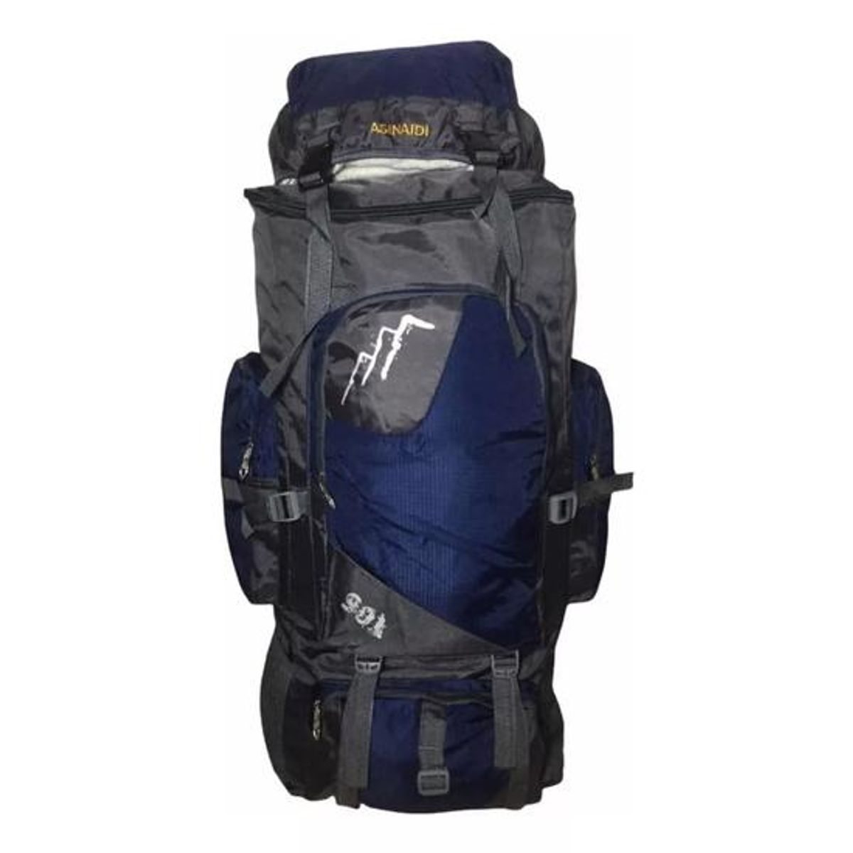 GENERICO - Mochila impermeable de 90L color azul marino