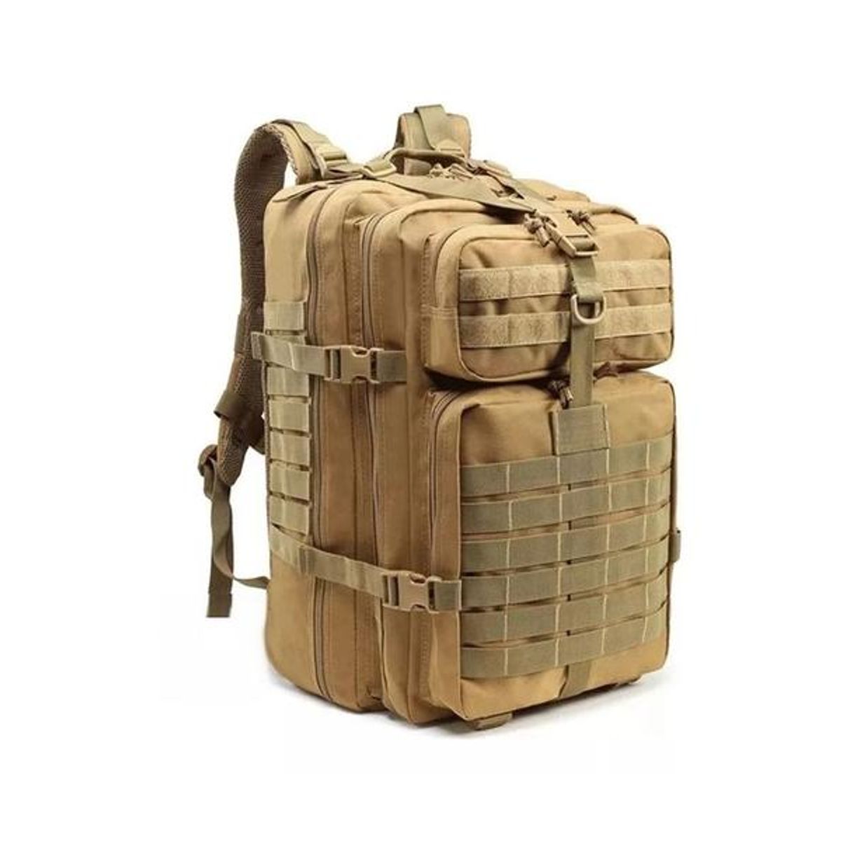 GENERICO - Mochila táctica militar impermeable color café