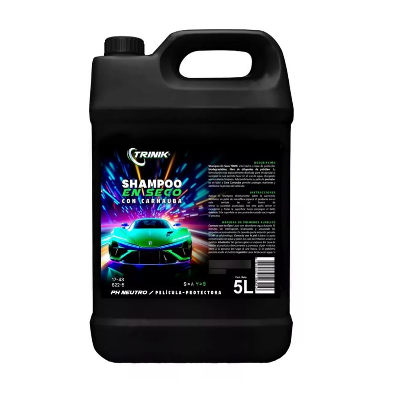 GENERICO - Shampoo En Seco Automotriz Trinik 5 L