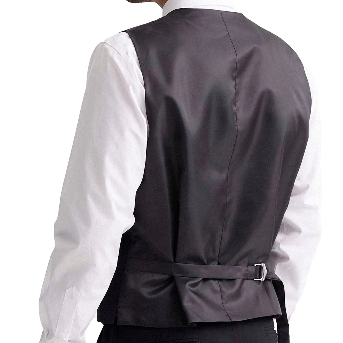 MAVIANNI - Gilet Hombre Clásico Ajustable Chaqueta Formal Sin Mangas Matrimonio_.