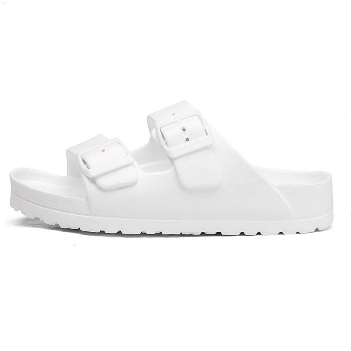 SHANDIAN - Sandalias Dedo Abierto Pantuflas Mujer Negro