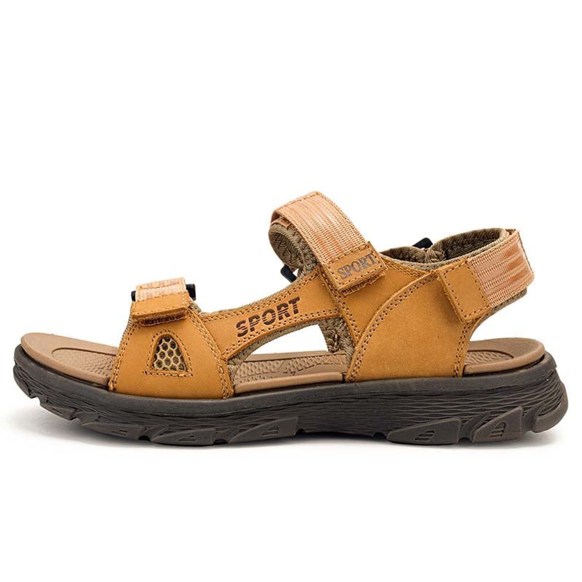 SHANDIAN - Sandalia de Trekking Para Hombre Negro