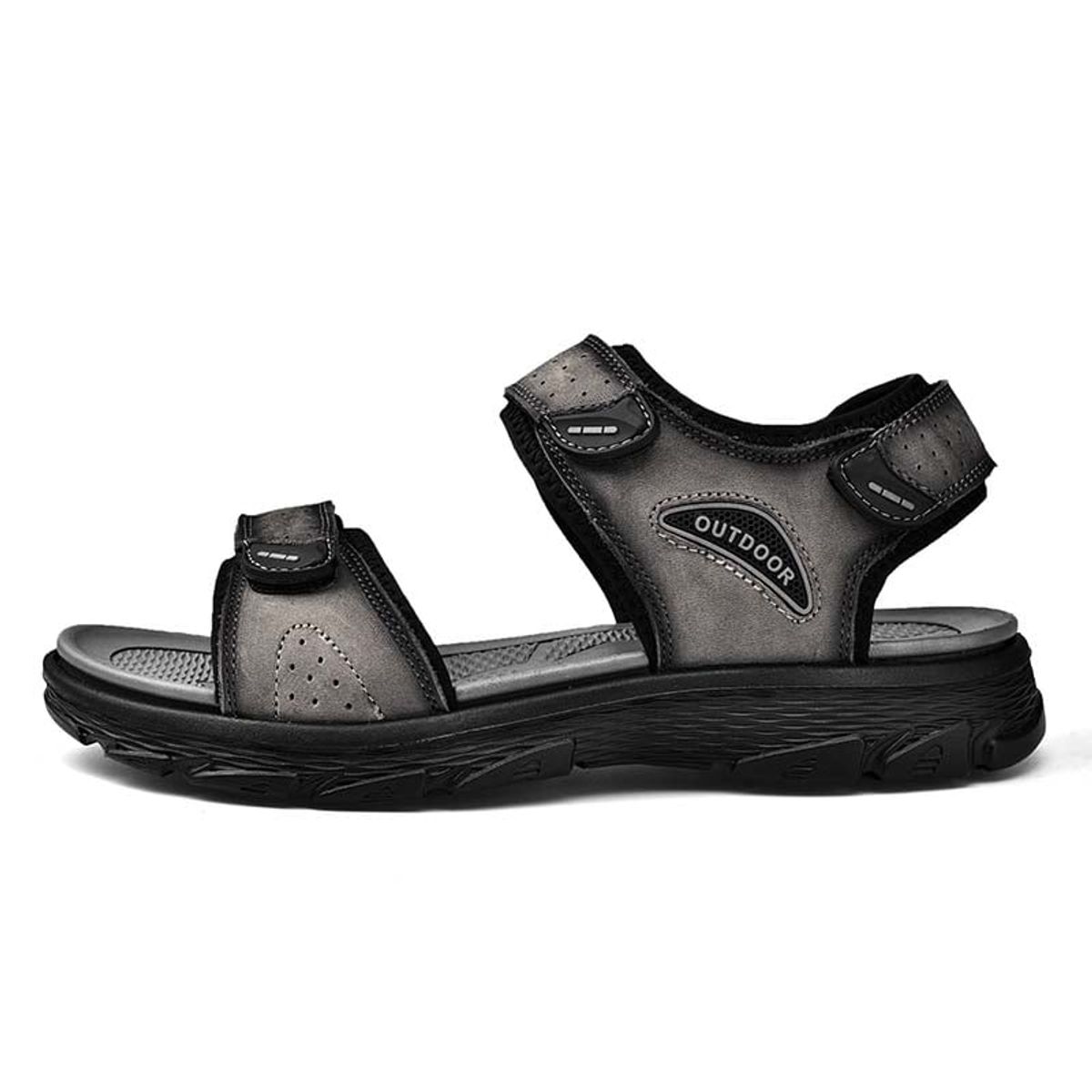 SHANDIAN - Sandalia de Trekking Para Hombre Negro