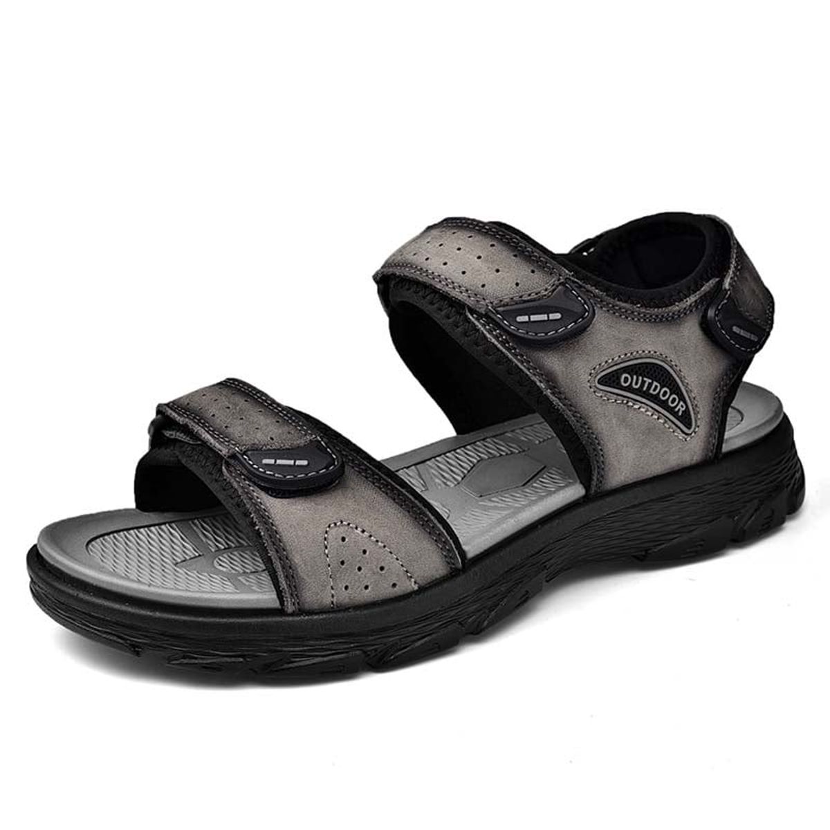 SHANDIAN - Sandalia de Trekking Para Hombre Negro