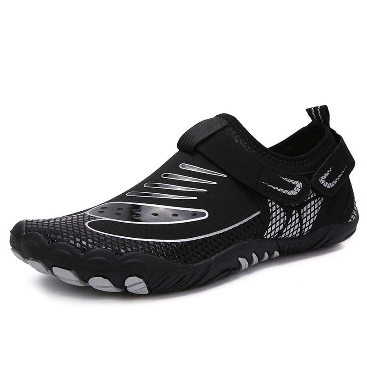 SHANDIAN - Zapatos de agua hombre unisex secado rapido campo playa