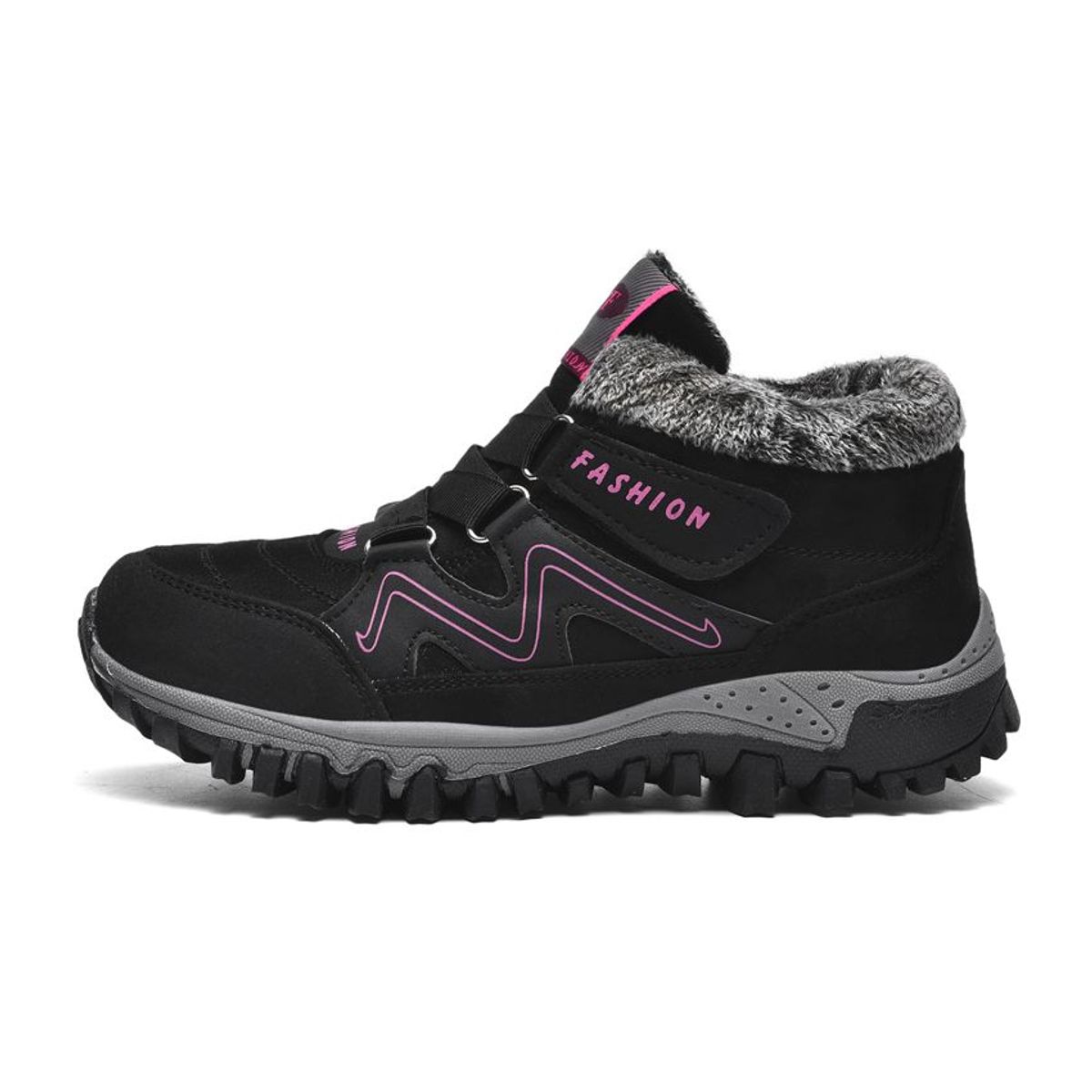 SHANDIAN - Zapatillas mujer botines de invierno para mujer