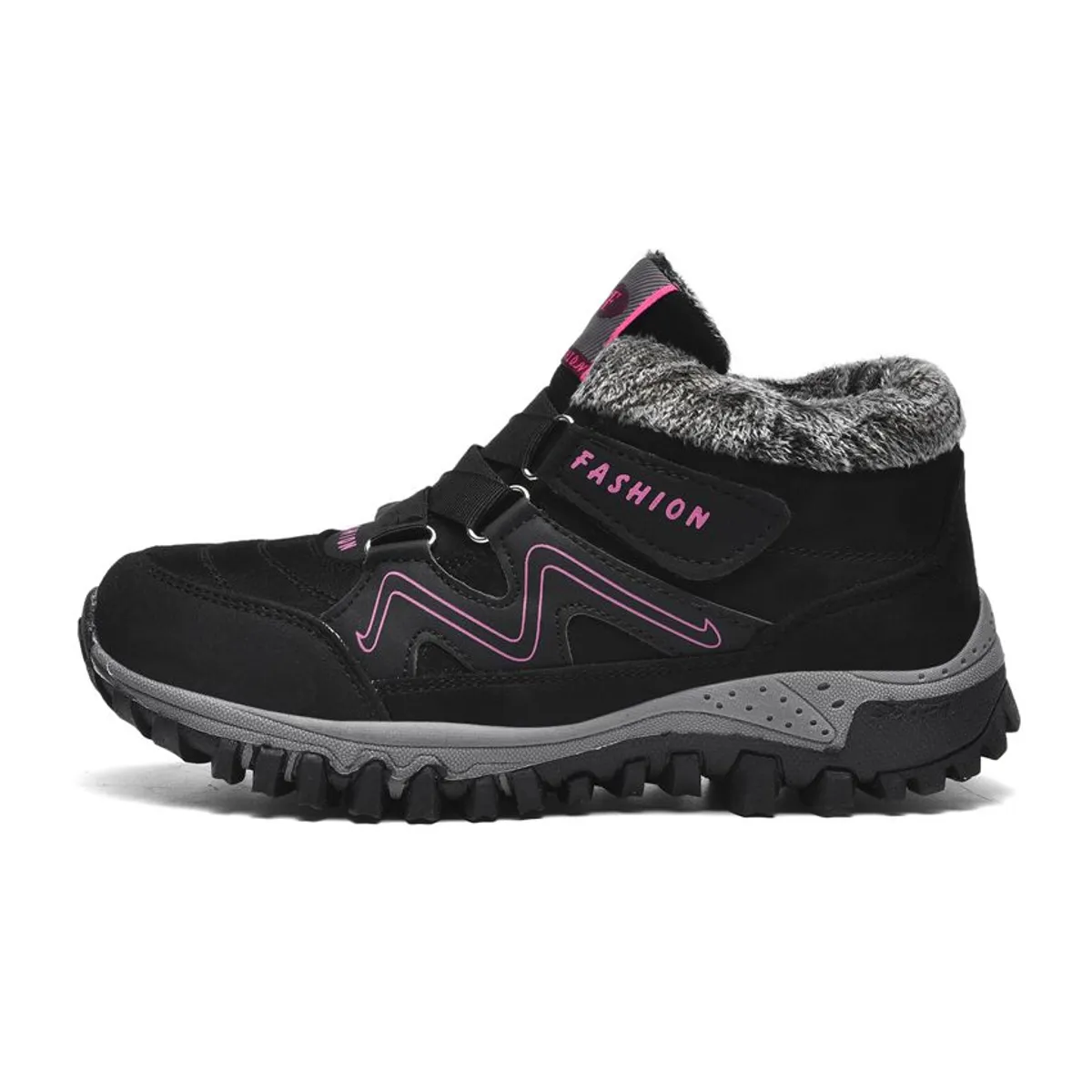 SHANDIAN - Zapatillas mujer botines de invierno para mujer