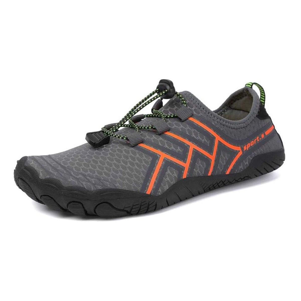 SHANDIAN - Zapatos de agua hombre unisex secado rapido campo playa