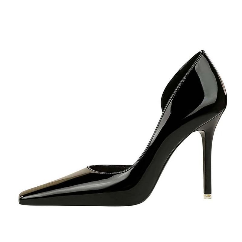 SHANDIAN - Zapato Formal Mujer Negro.