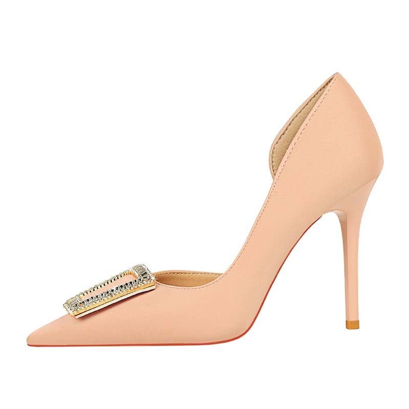 SHANDIAN - Zapato Formal Mujer Rosa.
