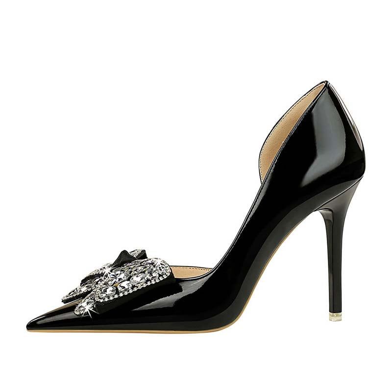 SHANDIAN - Zapato Formal Mujer Negro