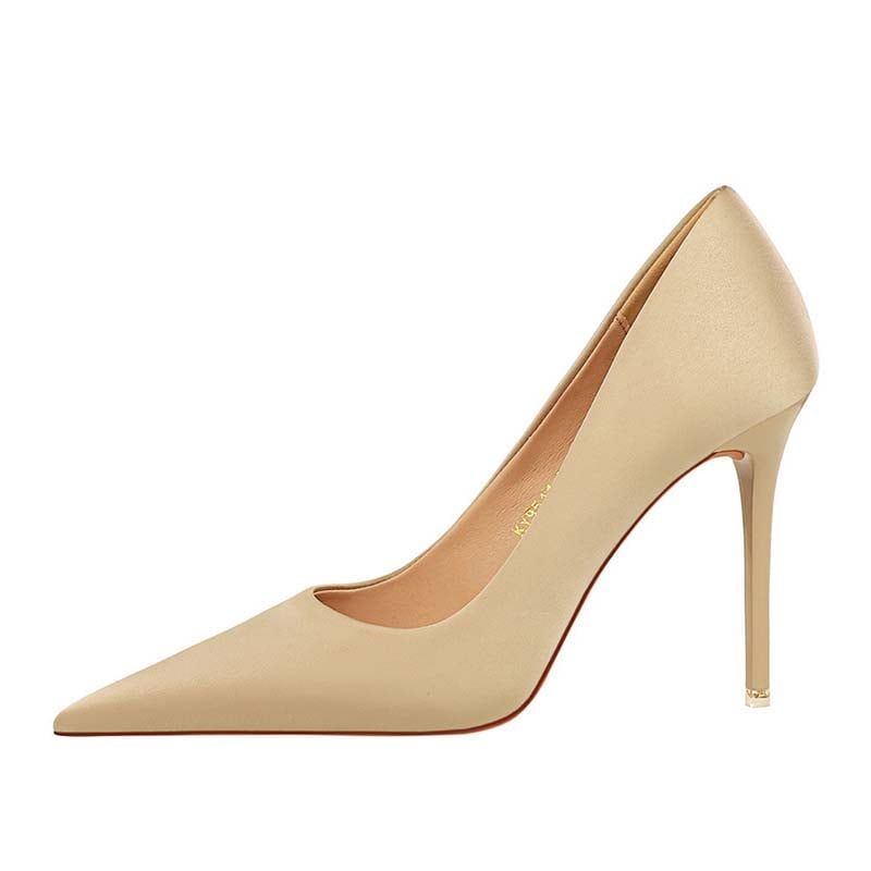 SHANDIAN - Zapato Formal Mujer Beige