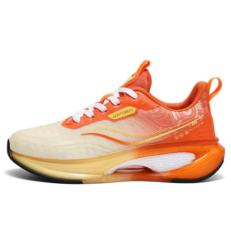 SHANDIAN - Zapatillas Running Hombre Naranja