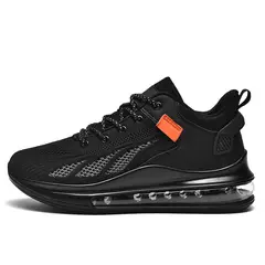 SHANDIAN - Zapatillas Air Running Hombre Negro
