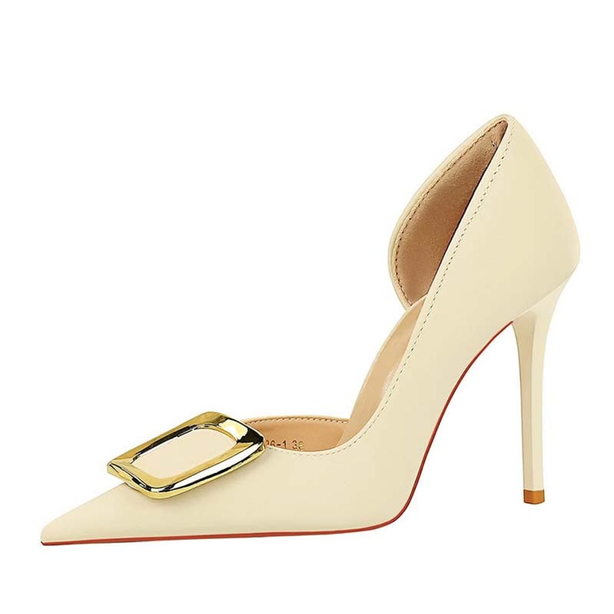 SHANDIAN - Zapato Formal Mujer Beige
