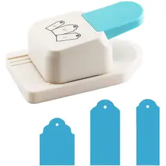 PUREPOWER - Artesanía de papel Perforadora etiquetas Lable Scrapbooking