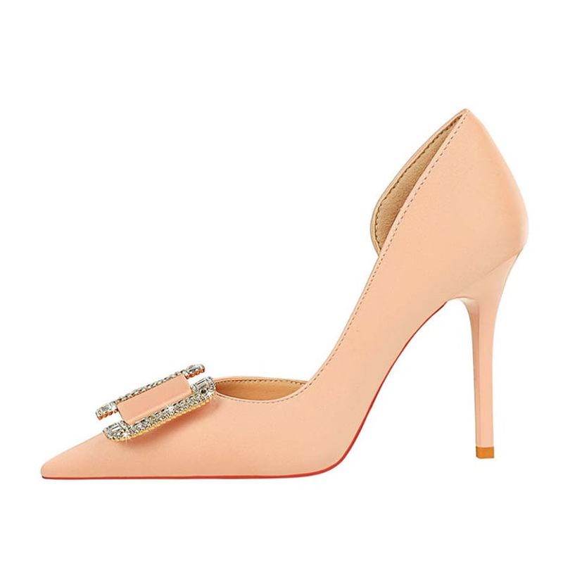 SHANDIAN - Zapato Formal Mujer Rosa.
