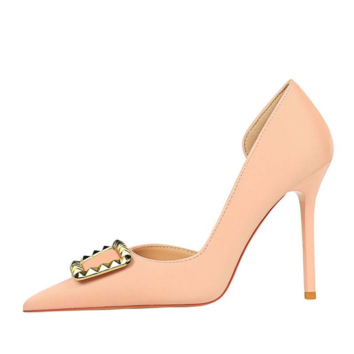 SHANDIAN - Zapato Formal Mujer Rosa