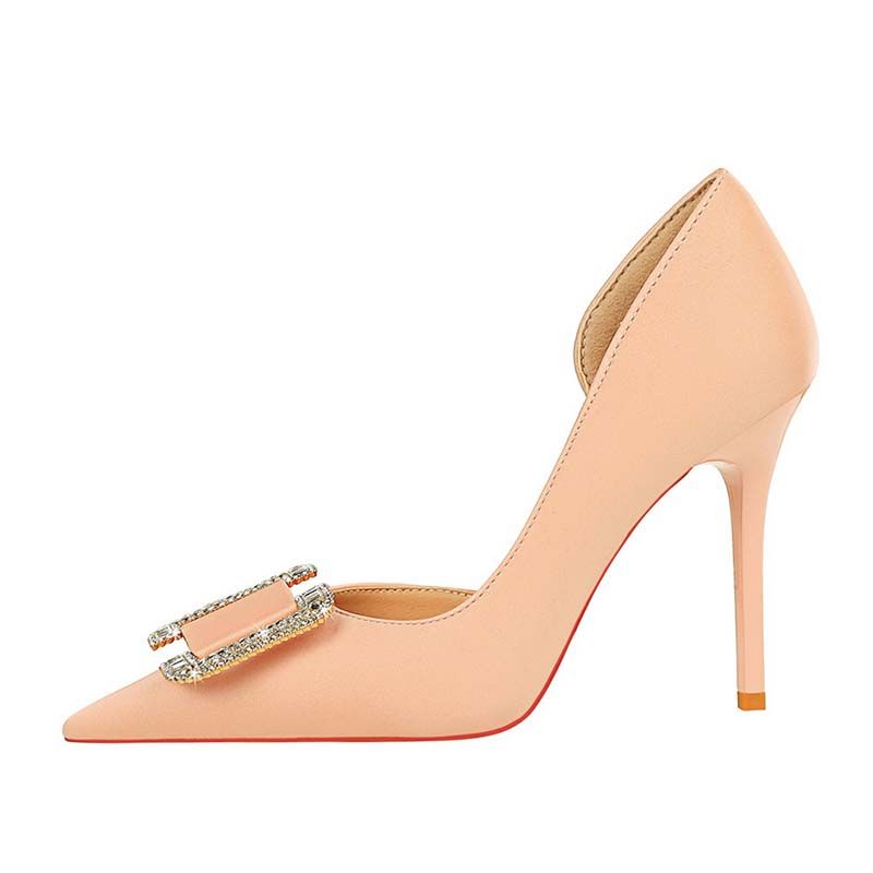 SHANDIAN - Zapato Formal Mujer Rosa.