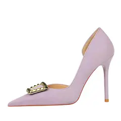 SHANDIAN - Zapato Formal Mujer Rosa