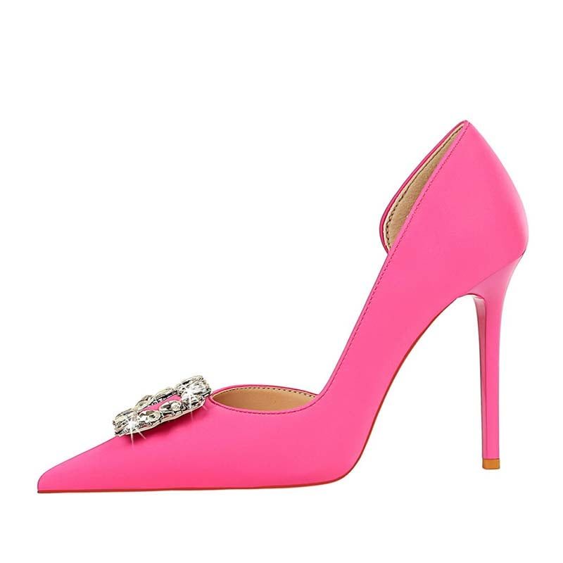 SHANDIAN - Zapato Formal Mujer Rosa