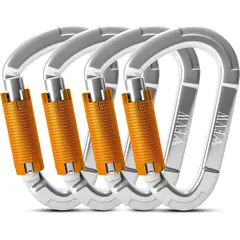 PUREPOWER - Set de 4 Mosquetón de escalada