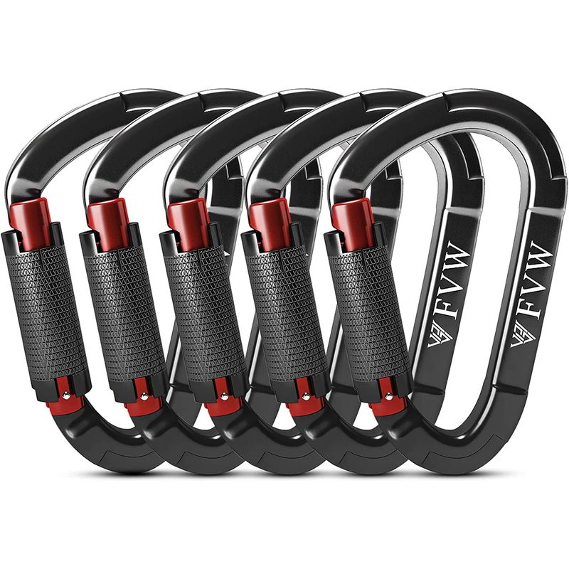 PUREPOWER - Set de 5 Mosquetón de escalada