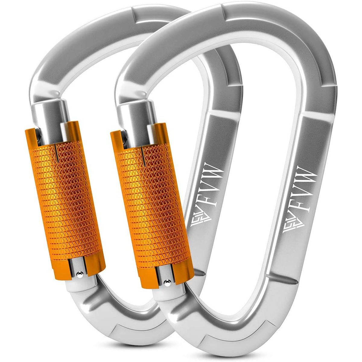 PUREPOWER - Set de 2 Mosquetón de escalada