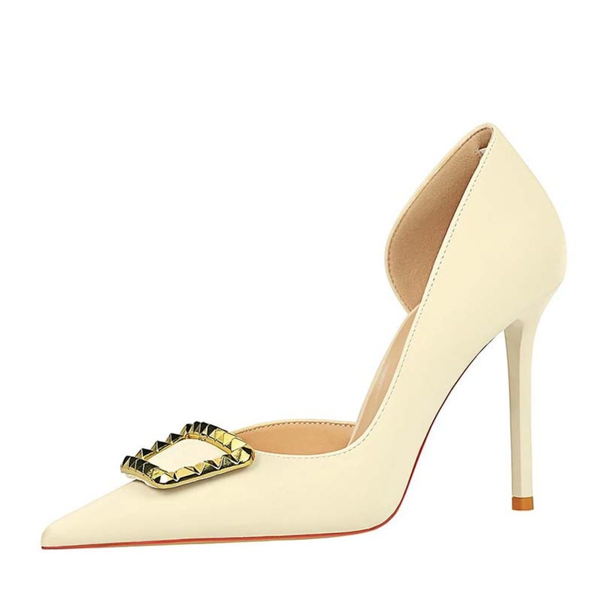 SHANDIAN - Zapato Formal Mujer Beige
