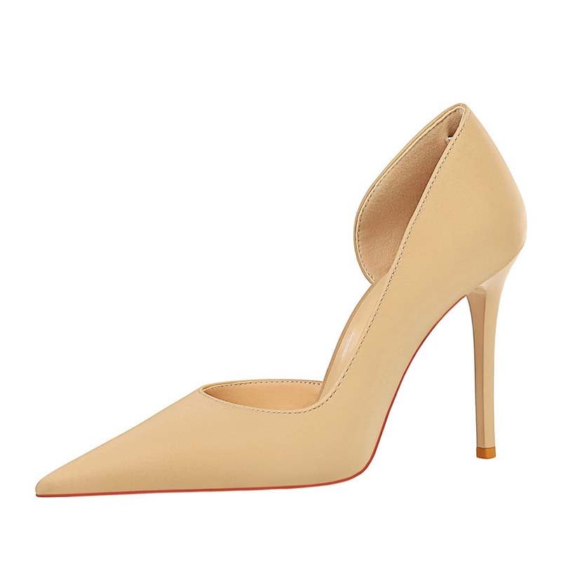 SHANDIAN - Zapato Formal Mujer Beige
