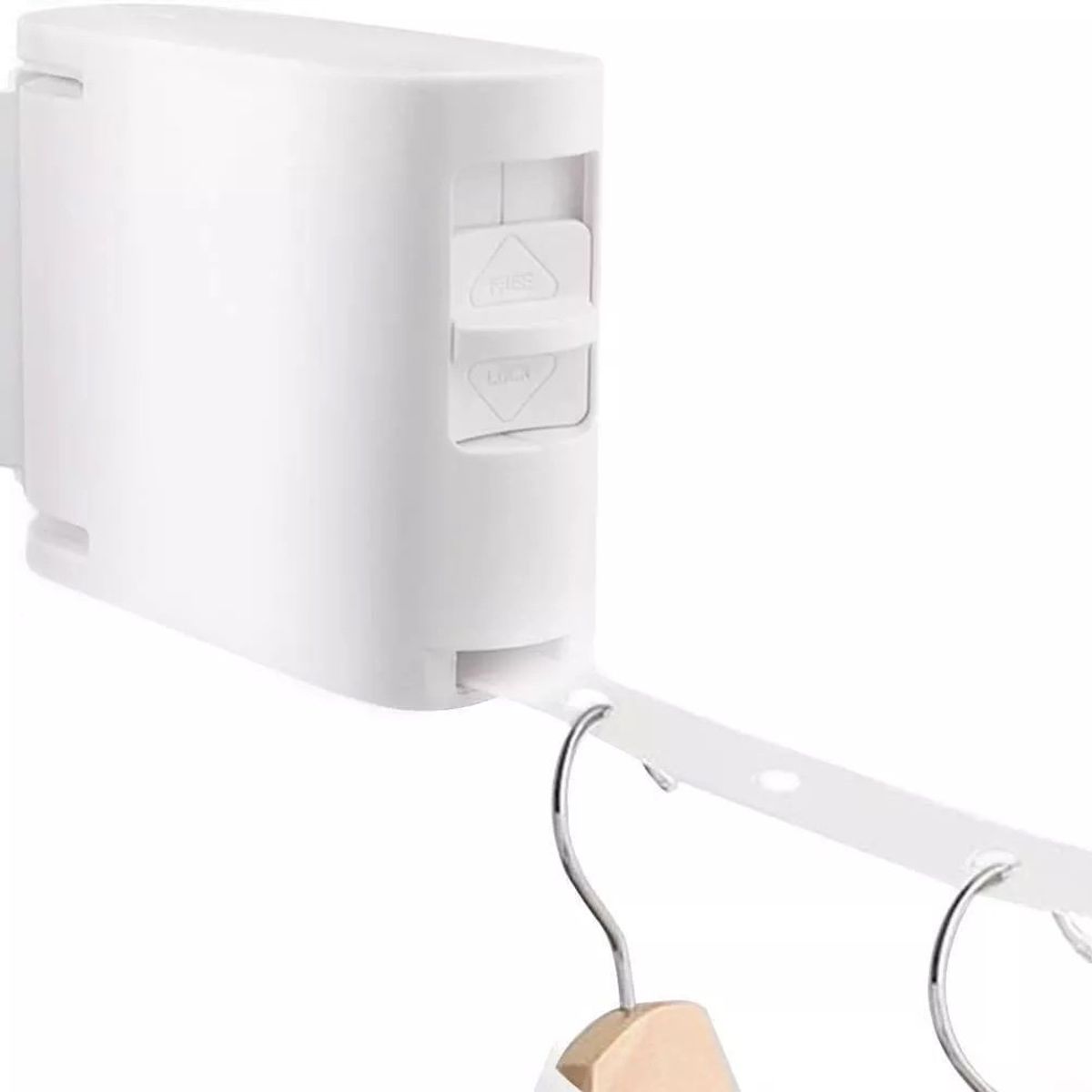 PUREPOWER - Colgador De Ropa Retráctil Invisible Para Interiores 42 M