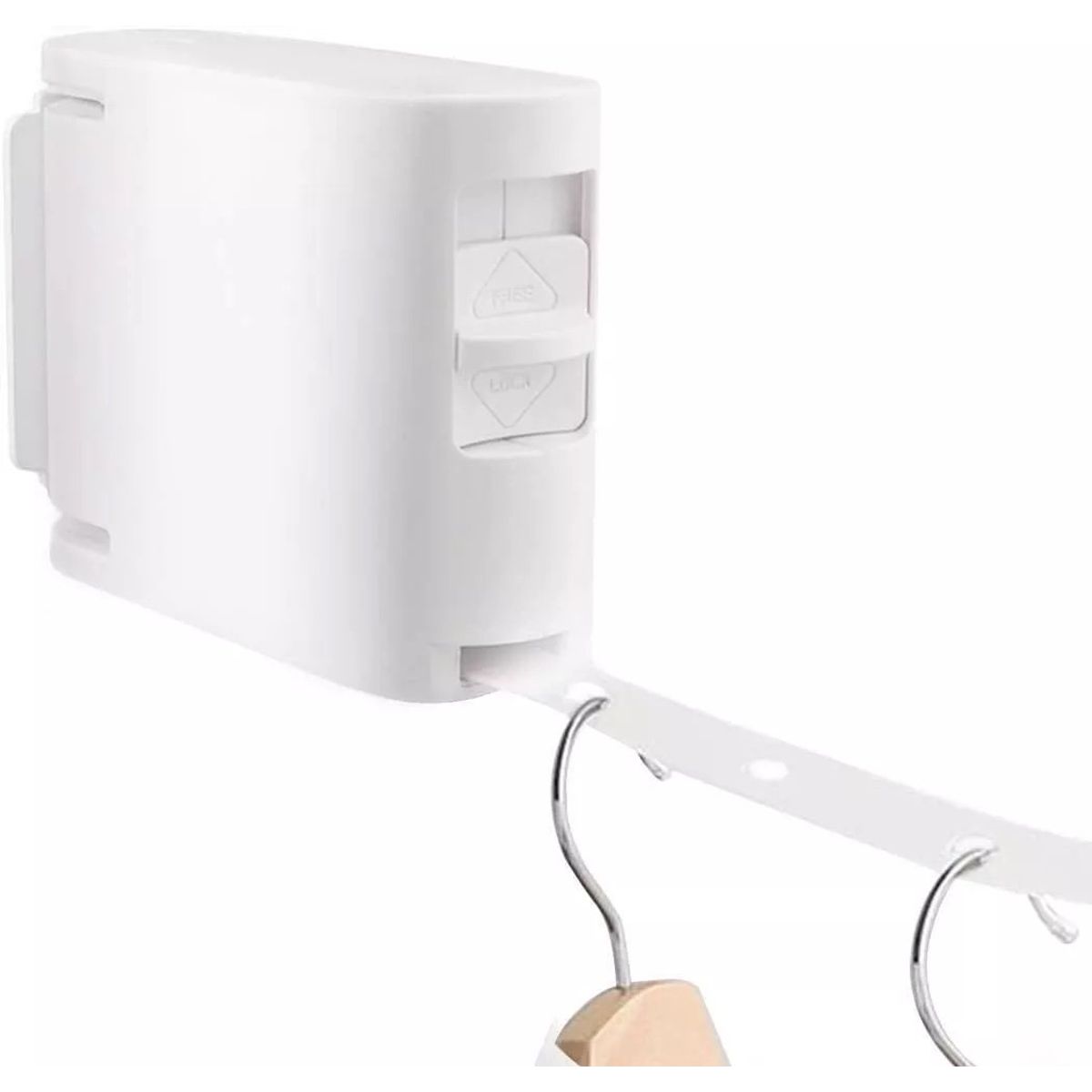 PUREPOWER - Colgador De Ropa Retráctil Invisible Para Interiores 42 M