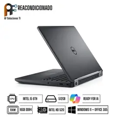 DELL - Notebook E7280 Performance Windows 11 - Office365 Reacondicionado