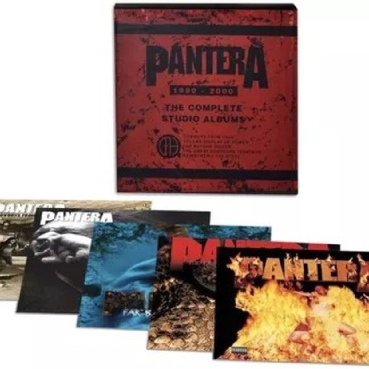 GENERICO - CD Pantera - The Complete Studio Albums
