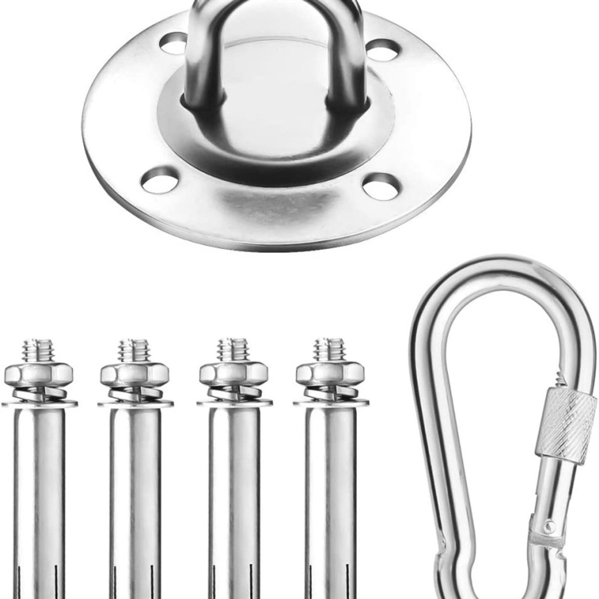 HOME NEAT - Gancho de anclaje de techo para box hamaca correas ejercicio