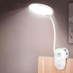PUREPOWER - Clip USB Ajustable En Lámpara De Escritorio Flexible Lámpara De