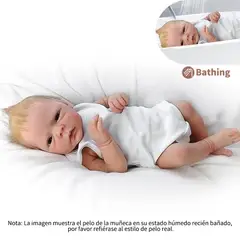 LIANYUN - Muñeca bebe reborn vinilo de silicona juguetes para 46cm-
