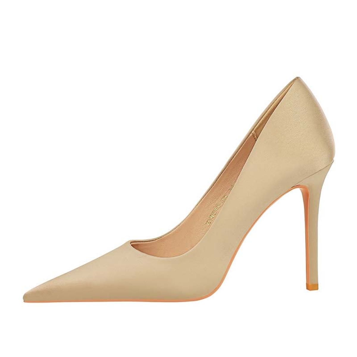 SHANDIAN - Zapato Formal Mujer Beige