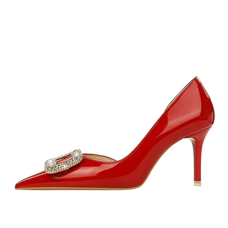 SHANDIAN - Zapato Formal Mujer Beige