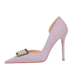 SHANDIAN - Zapato Formal Mujer Rosa