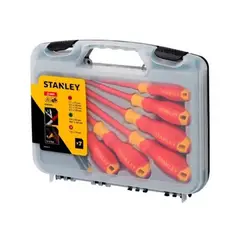 STANLEY - Juego de Destornilladores Aislados - 7 Piezas
