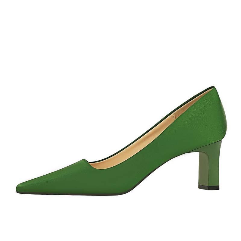 SHANDIAN - Zapato Formal Mujer Beige