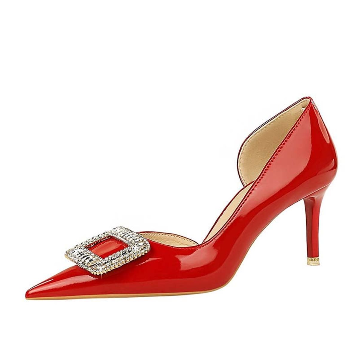 SHANDIAN - Zapato Formal Mujer Beige