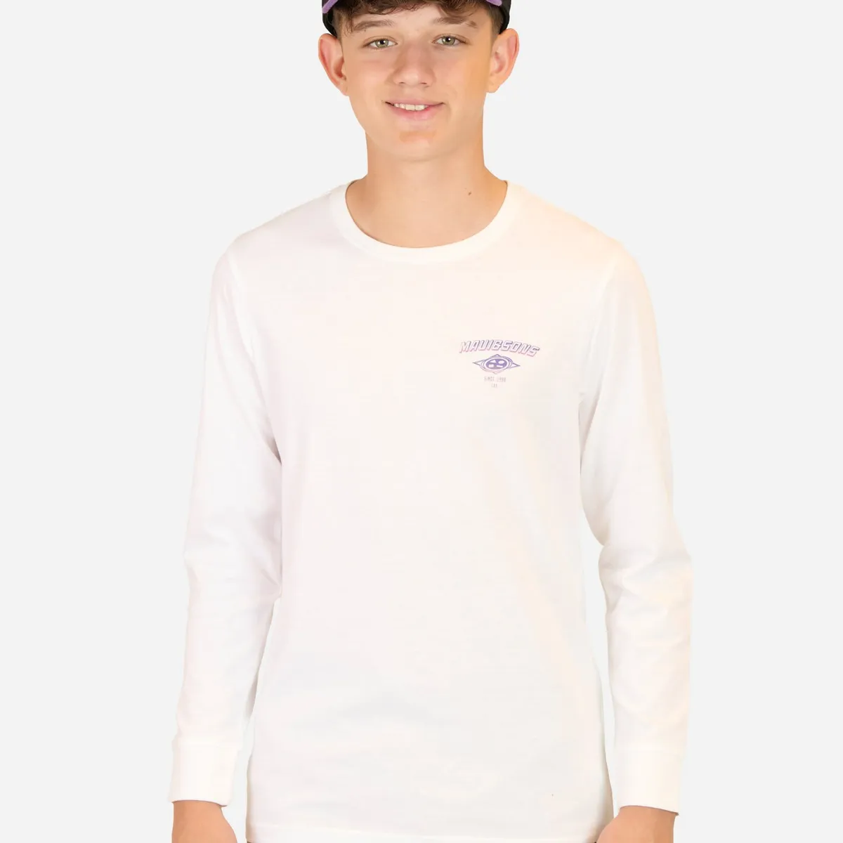MAUI AND SONS - Polera ML Tiki Power Blanco Infantil Maui And Sons - Blanco