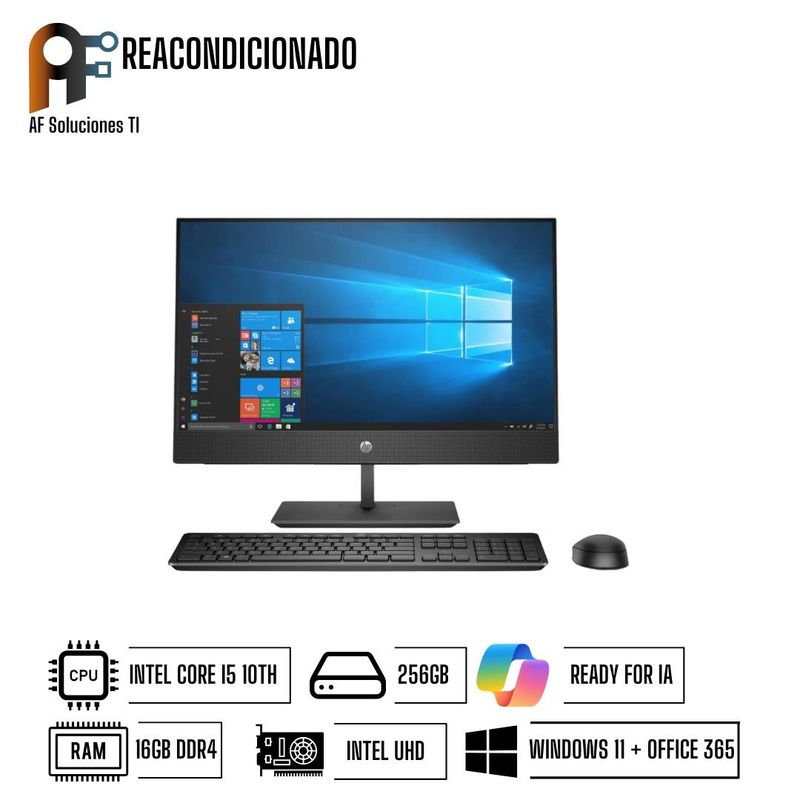 HP - AIO HP Prodesk 400 G6 Advanced Windows 11 - Office365
