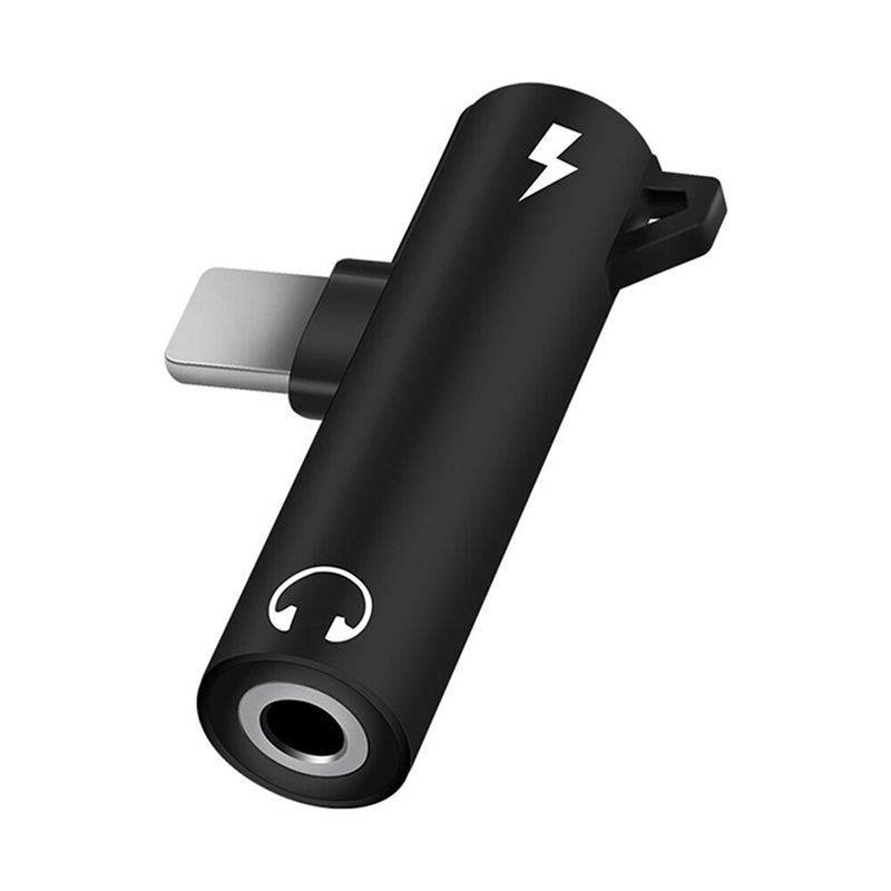 GENERICO - Adaptador Lightning Para iPhone A Jack 35mm Para Audífonos