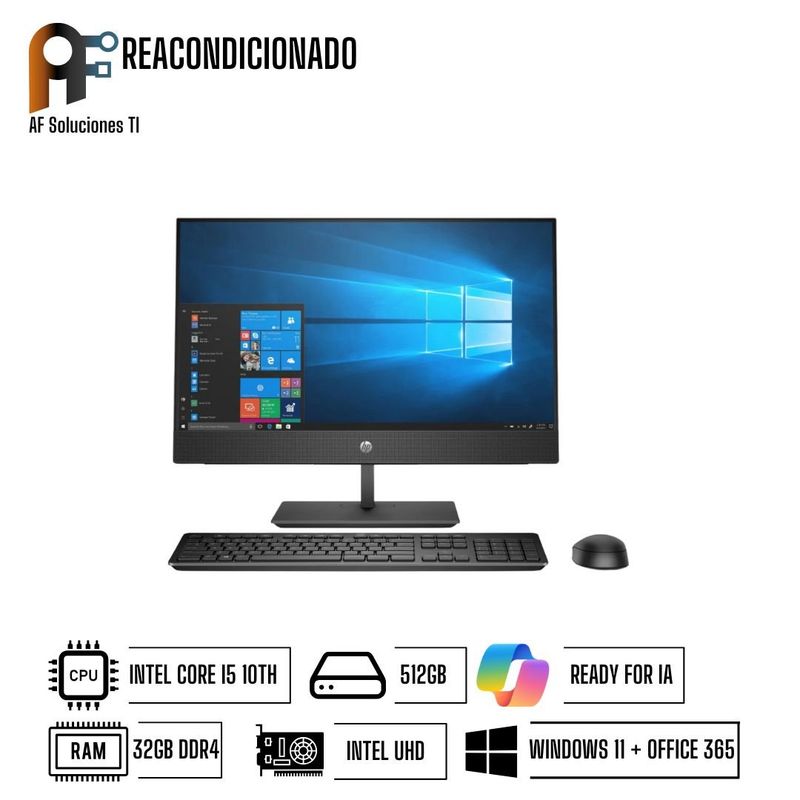 HP - AIO HP Prodesk 400 G6 Power Windows 11 - Office365