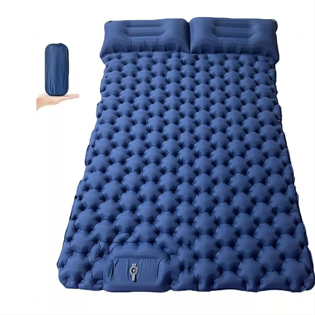 PUREPOWER - Colchón Inflable Doble Para Acampar Colchoneta Autoinflable