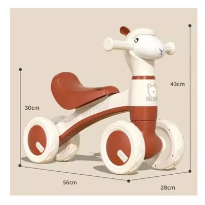 Imagen 2 del producto Triciclo Ovejita Luz Música Scooter Correpasillos VERDE